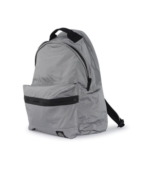 Stone Island Gray S0251 Nylon Backback for men