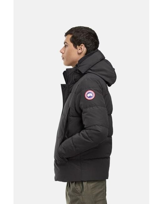 Canada Goose Black Wyndham Parka for men