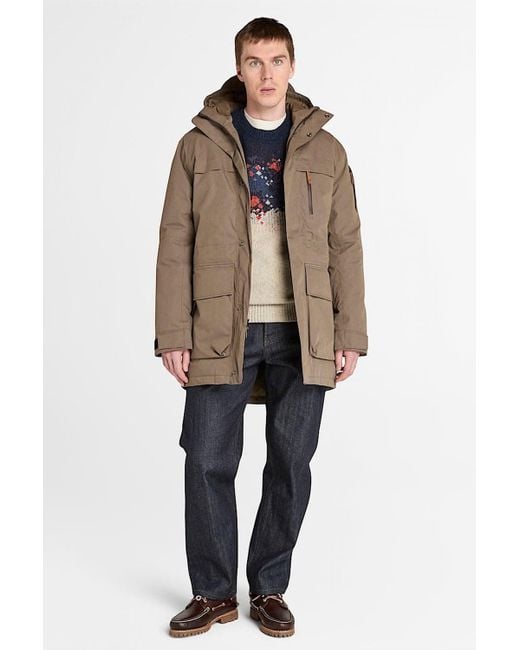 Timberland Brown Wilmingtopn Down Parka for men