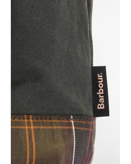 Barbour Black Field Wax Tote Bag
