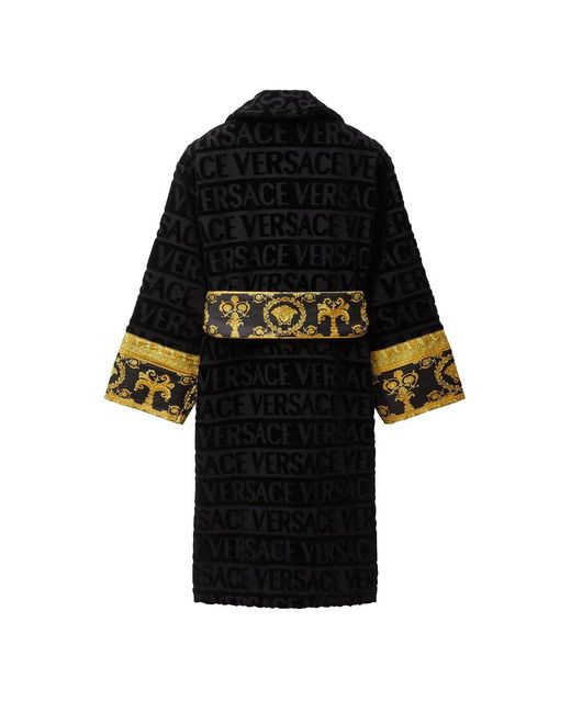 Versace Black Bathrobe I Heartbaroque for men