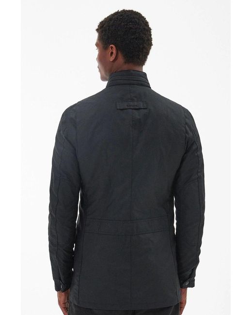 Barbour Black Corbridge Wax Jacket for men