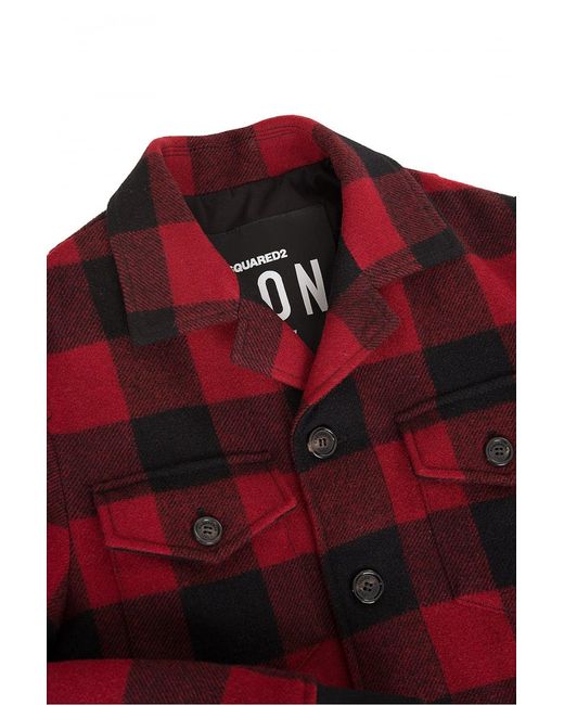 DSquared² Dsquared Icon Lumberjack Coat for men