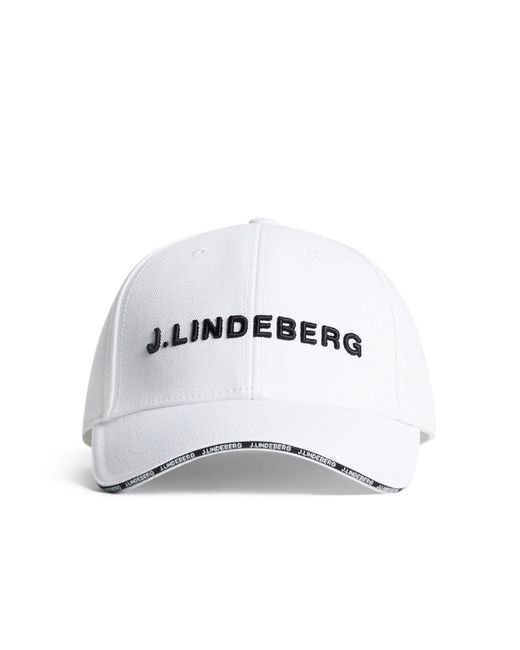 J.Lindeberg White Hennric Cap for men