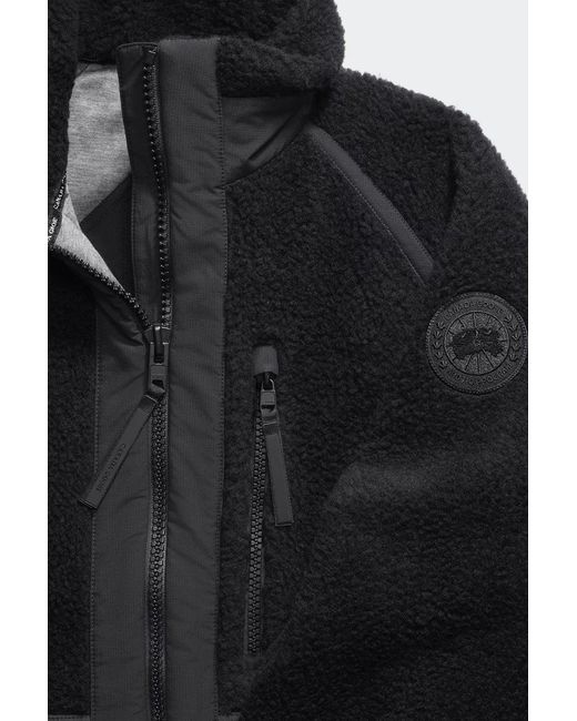Canada Goose Black Westport Fleece Jacket for men