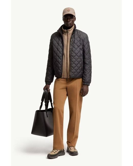 Moncler Black Delviane Jacket for men
