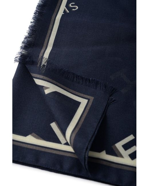 Givenchy Blue Shadow Scarf
