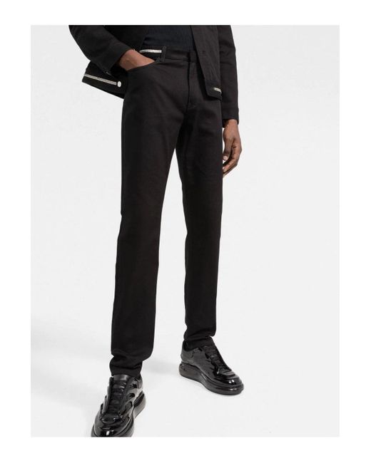 Givenchy Black 4g Zip Jeans for men