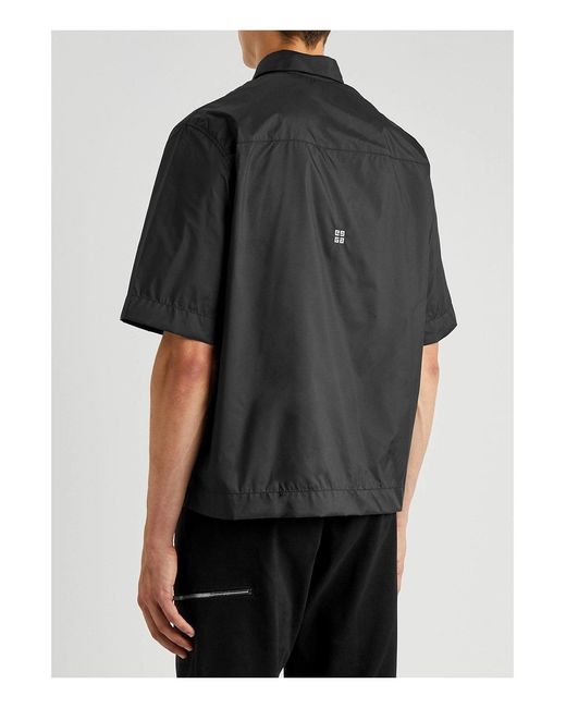 Givenchy Black Tkmx Shortsleeve Shirt for men
