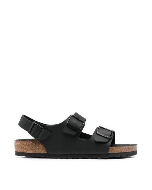 Birkenstock Black Milano Birko-flor Regular for men
