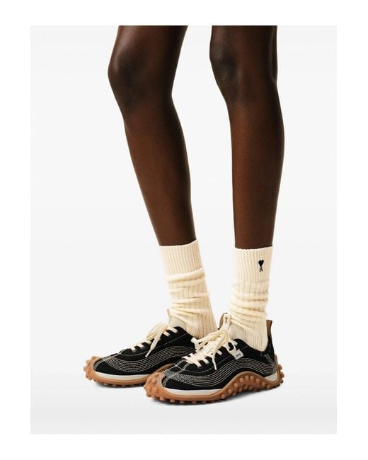 AMI Black Adc 3 Pack Socks