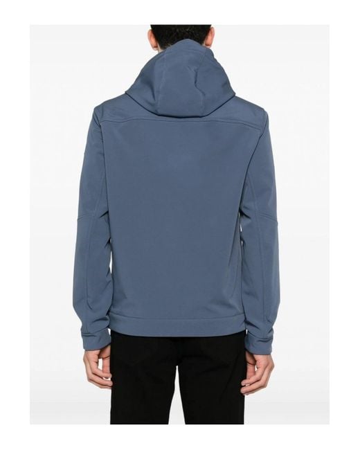 Paul & Shark Blue Re Shark Shell Jacket for men