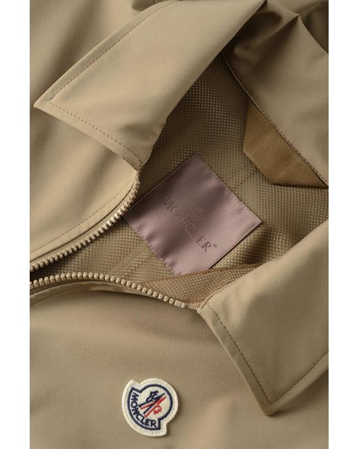 Moncler Natural Evandro Zip-Up Jacket for men