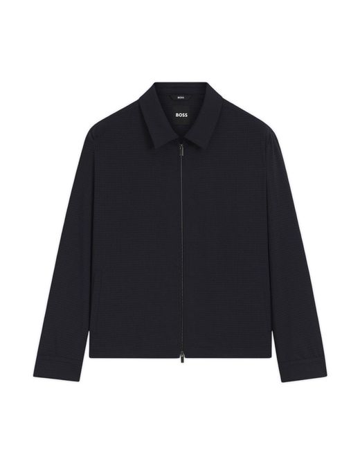 Boss Blue P Carper Wg Pk 262f Jacket for men