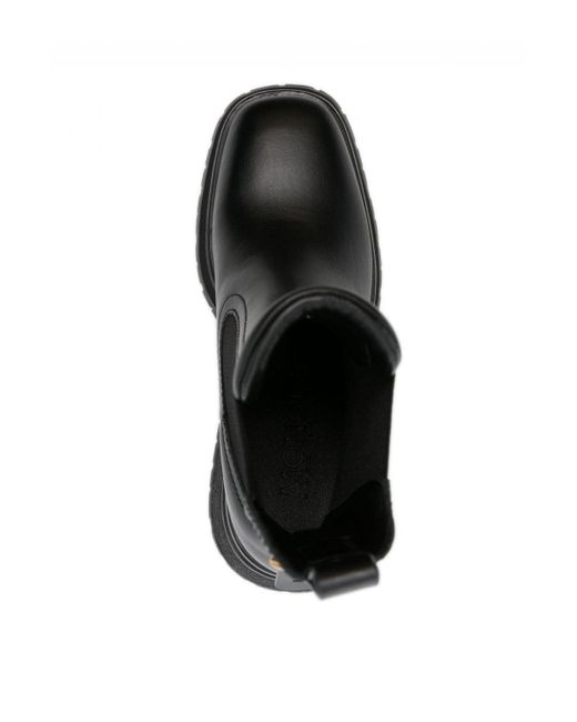Moncler Black Gigi Chelsea Ankle Boots