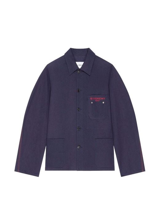 Givenchy Blue Denim Jacket for men