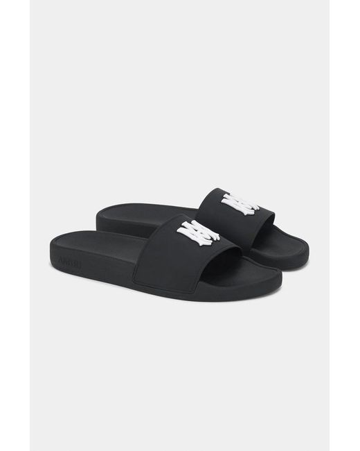 Amiri Black Ma Pool Slides for men