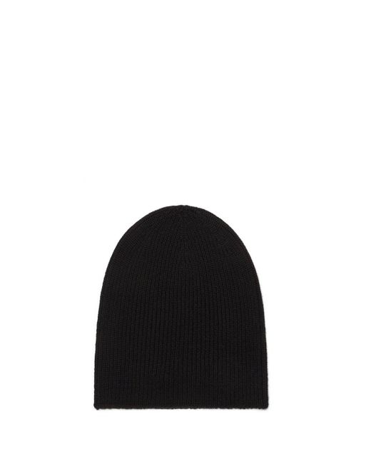 DSquared² Black Flag Beanie Hat for men