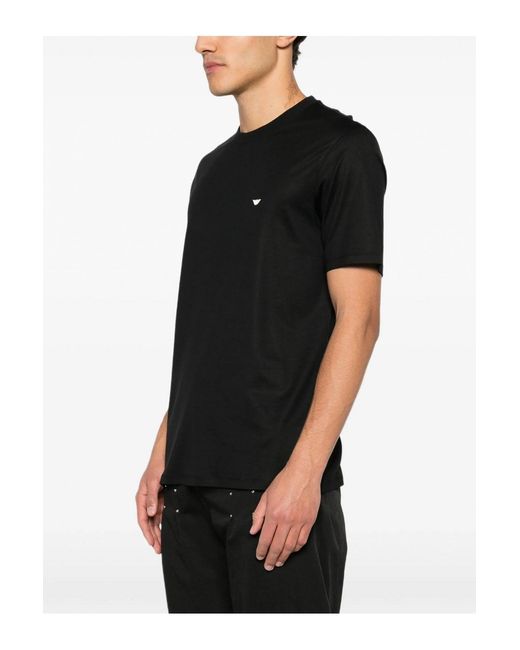 Emporio Armani Black Essentials T Shirt for men