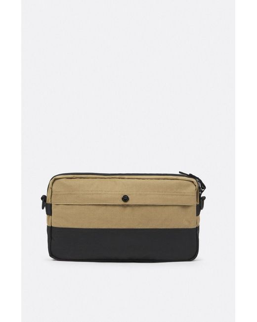 Stone Island Black S0331 Crossbody Bag for men