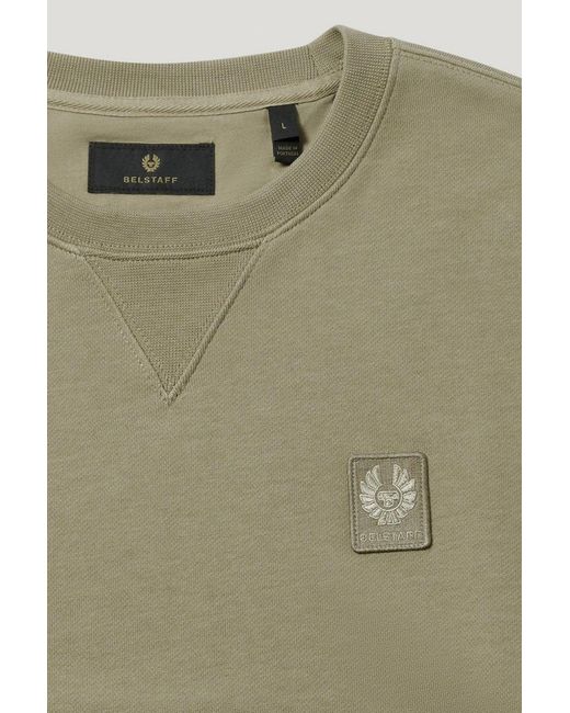 Belstaff Green Curator Sweatshirt for men