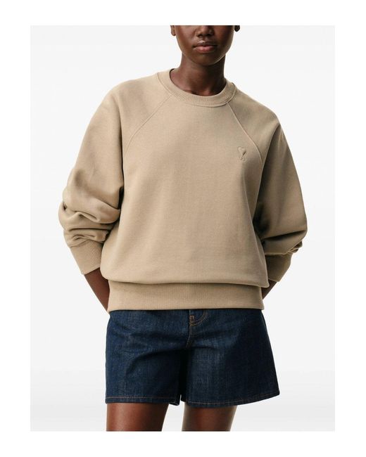 AMI Natural Loopback Adc Sweatshirt for men