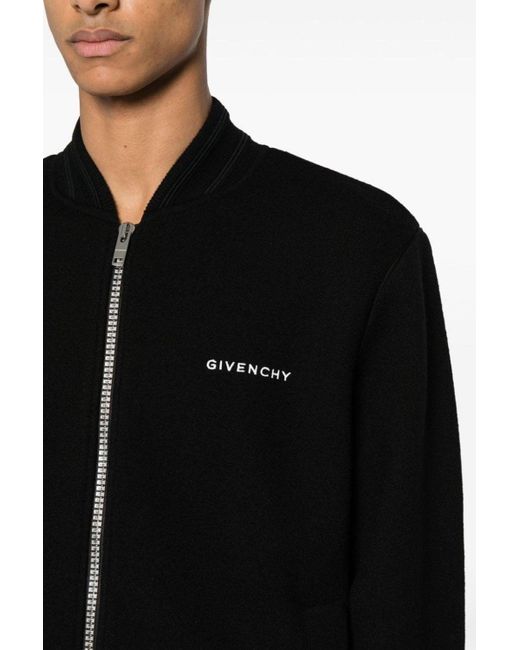 Givenchy Black 4 G Bomber Jacket for men