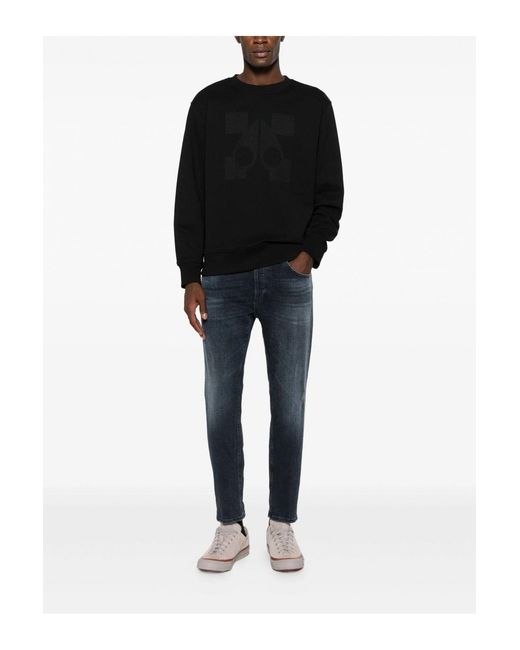Moose Knuckles Black Finchley Sweatshirt for men