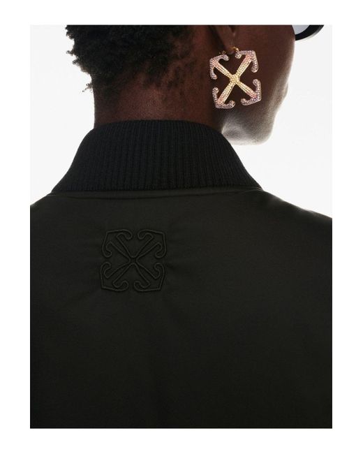 Off-White c/o Virgil Abloh Black Ny Gab Bomber
