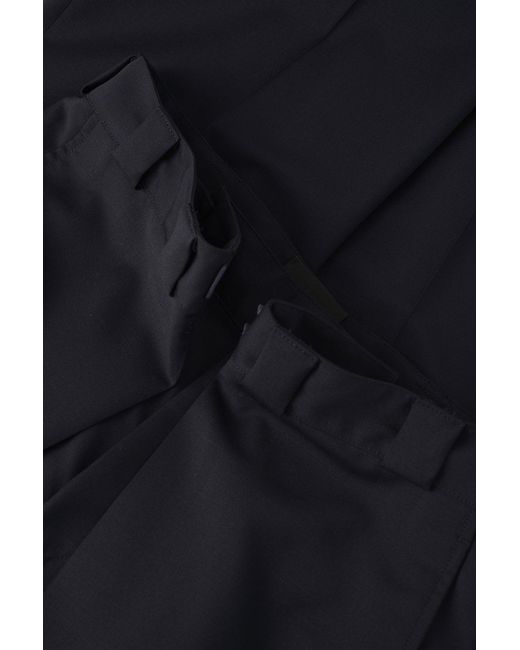 Givenchy Black Mohair Wool Mix Trousers for men