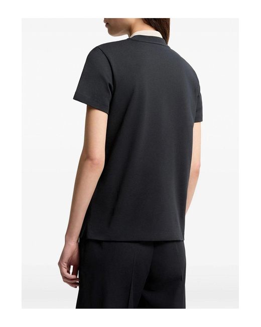 Moncler Black Signature Logo T Shirt