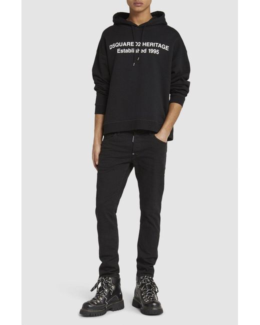 DSquared² Black Skater Jeans for men