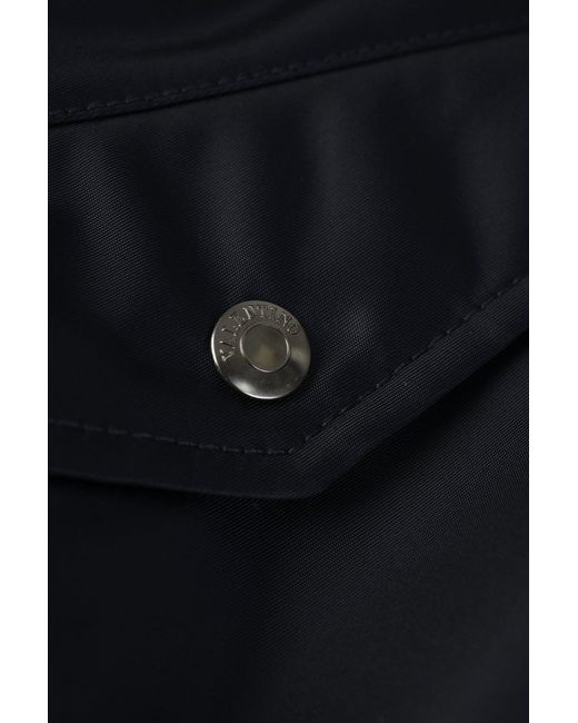Valentino Blue Denim Back Bomber for men