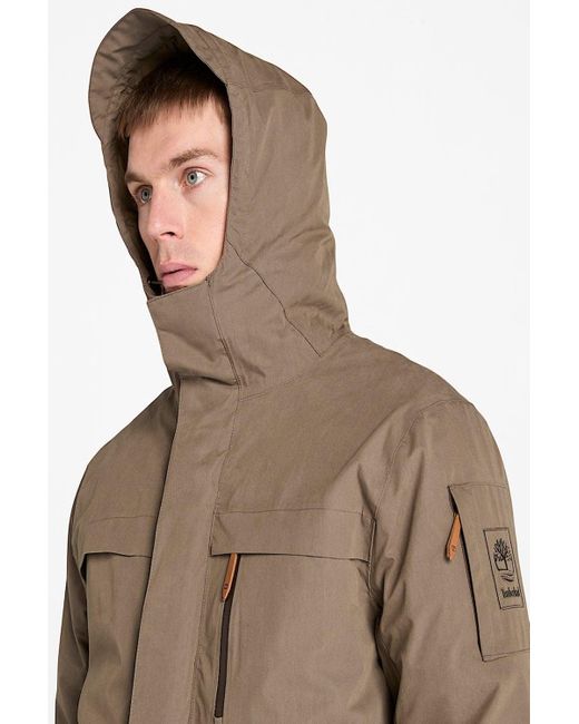 Timberland Brown Wilmingtopn Down Parka for men