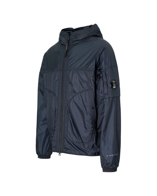 C P Company Blue Primaloft Lens Jacket for men