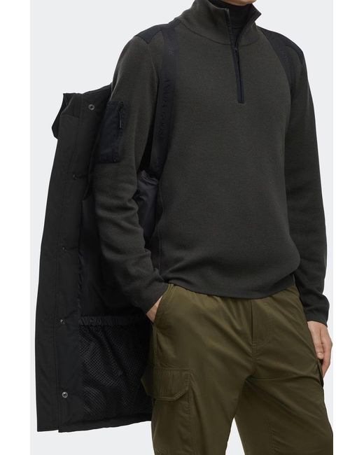 Canada Goose Black Langford Parka for men