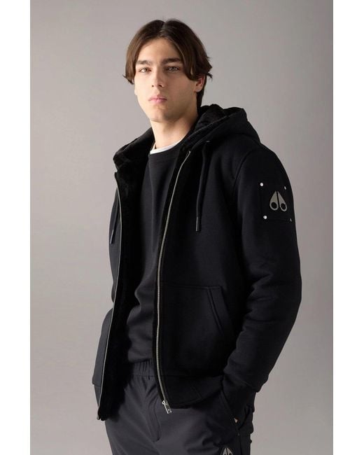 Moose Knuckles Black Classic Bunny for men