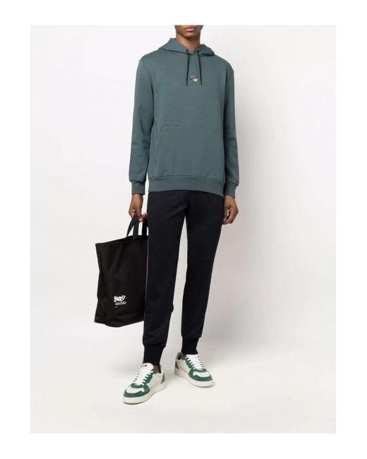 Paul Smith Blue Taped Seam Slim Leg JOGGERS for men