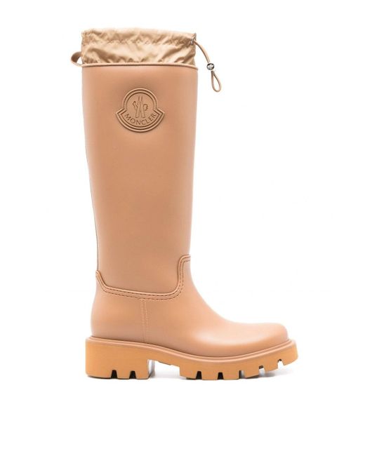 Moncler Natural Kickstream High Rain Boots