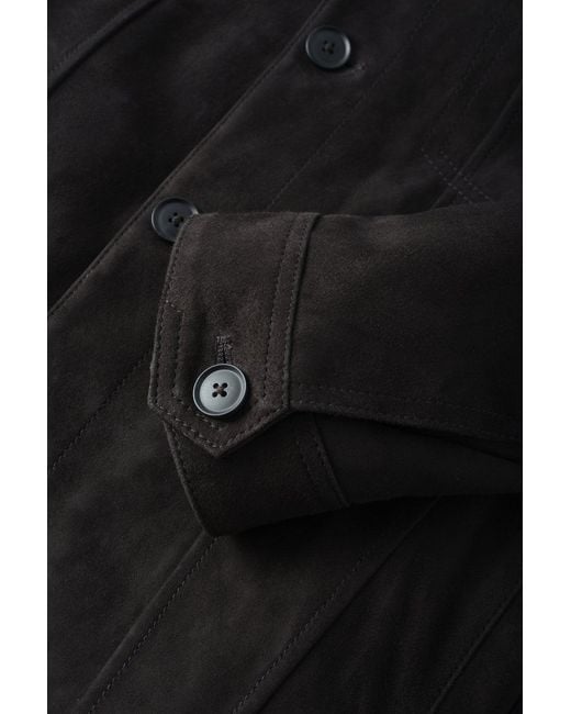 Boss Black C Merak 1 Leather Jacket for men