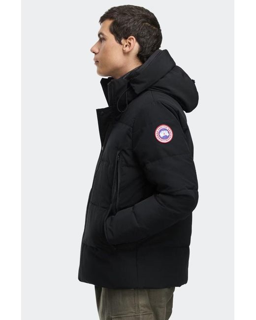 Canada Goose Black Wyndham Parka for men