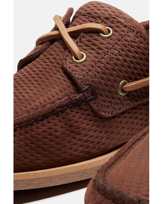 Timberland Brown Lake House Classic 2-eye Boat Shoe for men