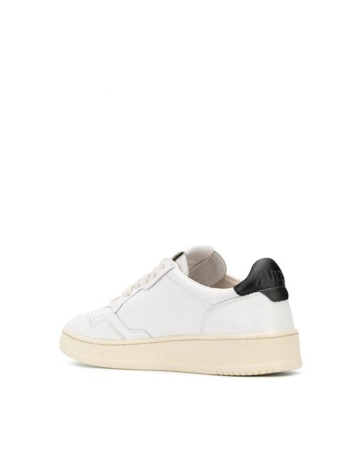 Autry White Medalist Low Ll22 Sneakers for men