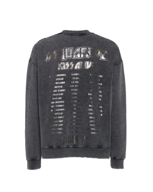 DSquared² Gray Kiss Sweatshirt for men