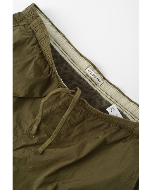 C P Company Green Eco Chrome R Swimshorts for men