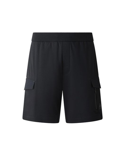 Moose Knuckles Black Dalon Shorts for men