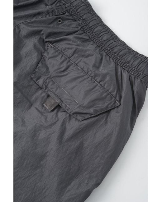 Stone Island Gray Brand Swimshorts for men