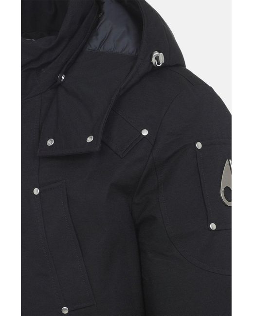 Moose Knuckles Black Original Ballistic Bomber for men