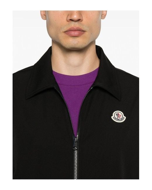 Moncler Black Evandro Jacket for men