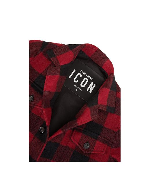 DSquared² Dsquared Icon Lumberjack Coat for men